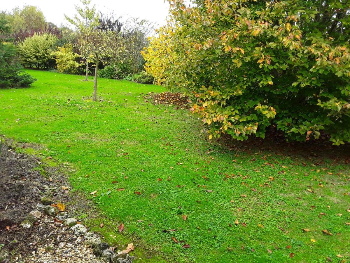 Chambre D'Hotes Cote Jardin Soulignonne Bagian luar foto