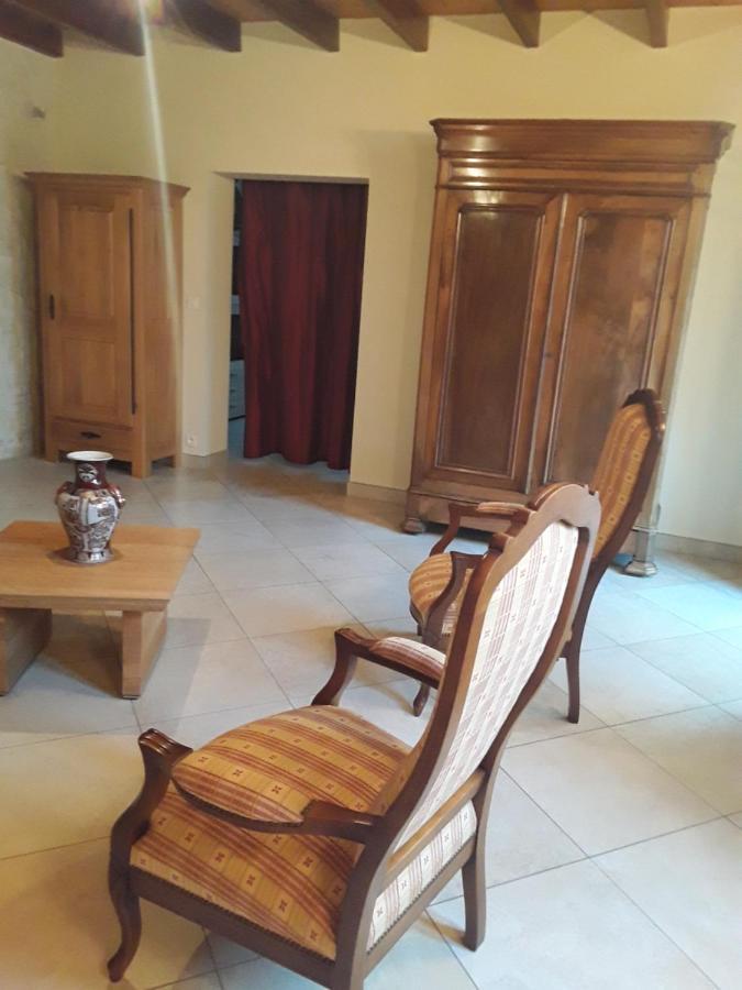 Chambre D'Hotes Cote Jardin Soulignonne Bagian luar foto